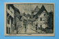 Preview: Ansichtskarte Künstler Otto Boris Boriß AK Stolberg Harz 1910-1925 Niedergasse Kolonialwaren Geschäft Fachwerk Architektur Ortsansicht Phototint-Druck Sachsen Anhalt